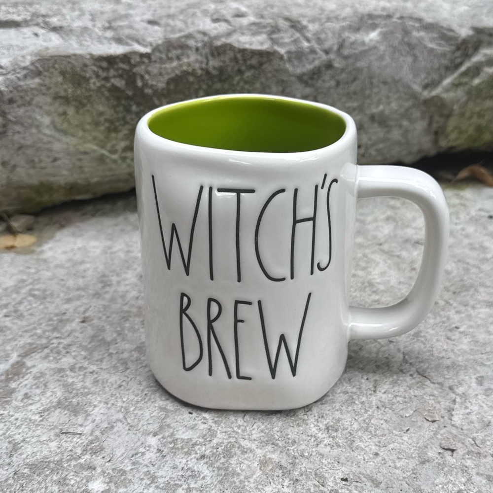 Rae Dunn WITCH’S BREW Double- Sided Halloween Mug